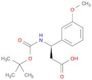 (R)-3-((tert-Butoxycarbonyl)amino)-3-(3-methoxyphenyl)propanoic acid