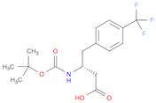 (R)-3-((tert-Butoxycarbonyl)amino)-4-(4-(trifluoromethyl)phenyl)butanoic acid