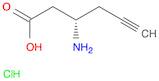 (S)-3-Aminohex-5-ynoic acid hydrochloride