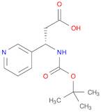 (S)-3-((tert-Butoxycarbonyl)amino)-3-(pyridin-3-yl)propanoic acid