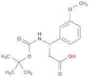 (S)-3-((tert-Butoxycarbonyl)amino)-3-(3-methoxyphenyl)propanoic acid