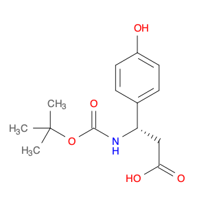 (S)-3-((tert-Butoxycarbonyl)amino)-3-(4-hydroxyphenyl)propanoic acid