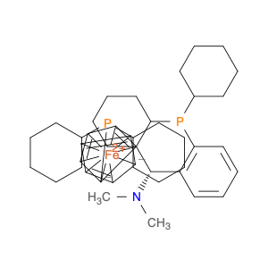 (SP)-1-Dicyclohexylphosphino-2-[(S)-α-(dimethylamino)-2-(dicyclohexylphosphino)benzyl]ferrocene