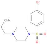 1-(4-Bromophenylsulfonyl)-4-propylpiperazine