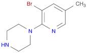 1-(3-Bromo-5-methylpyridin-2-yl)piperazine