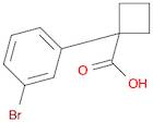 1-(3-Bromophenyl)cyclobutanecarboxylic acid