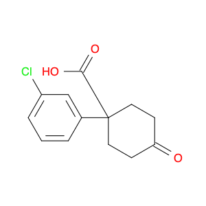 1-(3-Chlorophenyl)-4-oxocyclohexanecarboxylic acid