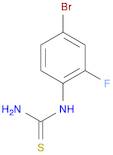 1-(4-Bromo-2-fluorophenyl)thiourea
