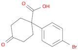 1-(4-Bromophenyl)-4-oxocyclohexanecarboxylic acid