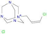 1-((Z)-3-Chloroallyl)-1,3,5,7-tetraazaadamantan-1-ium chloride