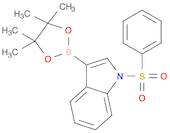 1-(Phenylsulfonyl)-3-(4,4,5,5-tetramethyl-1,3,2-dioxaborolan-2-yl)-1H-indole