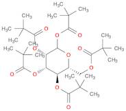 (3S,4S,5R,6R)-6-((Pivaloyloxy)methyl)tetrahydro-2H-pyran-2,3,4,5-tetrayl tetrakis(2,2-dimethylpropanoate)