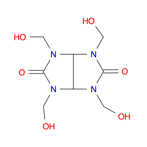 1,3,4,6-Tetrakis(hydroxymethyl)tetrahydroimidazo[4,5-d]imidazole-2,5(1H,3H)-dione
