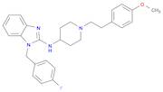 1-[(4-Fluorophenyl)methyl]-N-[1-[2-(4-methoxyphenyl)ethyl]-4-piperidinyl]-1H-benzimidazol-2-amine