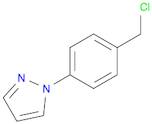 1-(4-(Chloromethyl)phenyl)-1H-pyrazole