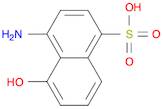 4-Amino-5-hydroxynaphthalene-1-sulfonic acid