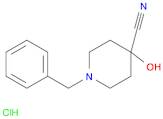 1-BENZYL-4-CYANO-4-HYDROXYPIPERIDINE HYDROCHLORIDE 98