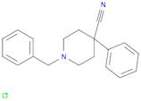 1-Benzyl-4-phenylpiperidine-4-carbonitrile hydrochloride