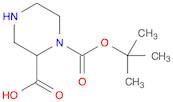 1-(tert-Butoxycarbonyl)piperazine-2-carboxylic acid