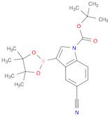 1-BOC-5-cyanoindole-3-boronic acid, pinacol ester