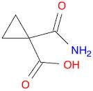 1-Carbamoylcyclopropanecarboxylic acid