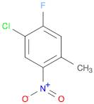 1-Chloro-2-fluoro-4-methyl-5-nitrobenzene