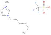1-Hexyl-3-methylimidazolium Trifluoromethanesulfonate