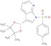 3-(4,4,5,5-Tetramethyl-1,3,2-dioxaborolan-2-yl)-1-tosyl-1H-pyrrolo[2,3-b]pyridine