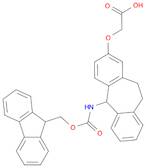2-((5-((((9H-Fluoren-9-yl)methoxy)carbonyl)amino)-10,11-dihydro-5H-dibenzo[a,d][7]annulen-2-yl)oxy)acetic acid