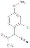 2-(2-Chloro-4-methoxyphenyl)-3-oxobutanenitrile