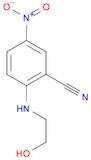 2-((2-Hydroxyethyl)amino)-5-nitrobenzonitrile
