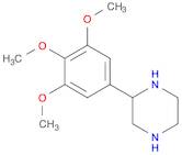 2-(3,4,5-Trimethoxyphenyl)piperazine