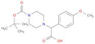 2-(4-Boc-piperazino)-2-(4-methoxyphenyl)acetic acid