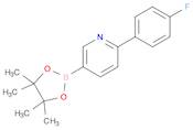 2-(4-Fluorophenyl)-5-(4,4,5,5-tetramethyl-1,3,2-dioxaborolan-2-yl)pyridine
