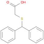 2-(Benzhydrylthio)acetic acid
