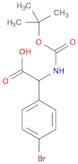 2-(4-Bromophenyl)-2-((tert-butoxycarbonyl)amino)acetic acid