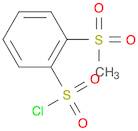 2-(Methylsulfonyl)benzene-1-sulfonyl chloride