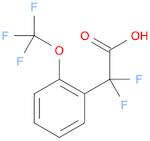 2,2-Difluoro-2-(2-(trifluoromethoxy)phenyl)acetic acid