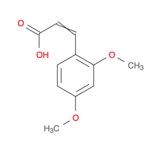 3-(2,4-dimethoxyphenyl)prop-2-enoic acid