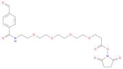2,5-dioxopyrrolidin-1-yl 1-[(4-formylphenyl)formamido]-3,6,9,12-tetraoxapentadecan-15-oate