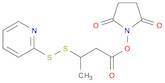 2,5-dioxopyrrolidin-1-yl 3-(pyridin-2-yldisulfanyl)butanoate