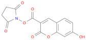 2,5-Dioxopyrrolidin-1-yl 7-hydroxy-2-oxo-2H-chromene-3-carboxylate