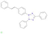 2,5-DIPHENYL-3-(4-STYRYLPHENYL)TETRAZOLIUM CHLORIDE