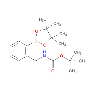 tert-Butyl 2-(4,4,5,5-tetramethyl-1,3,2-dioxaborolan-2-yl)benzylcarbamate