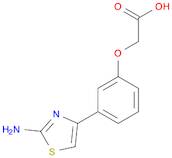 2-(3-(2-Aminothiazol-4-yl)phenoxy)acetic acid