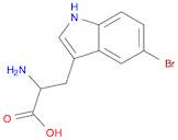 2-Amino-3-(5-bromo-1H-indol-3-yl)propanoic acid