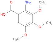 2-Amino-3,4,5-trimethoxybenzoic acid