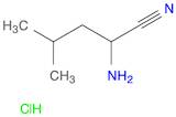 2-Amino-4-methylpentanenitrile Hydrochloride