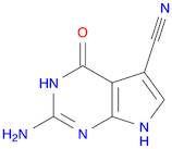 2-Amino-4-oxo-4,7-dihydro-3H-pyrrolo[2,3-d]pyrimidine-5-carbonitrile