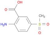 2-Amino-5-(methylsulfonyl)benzoic Acid
